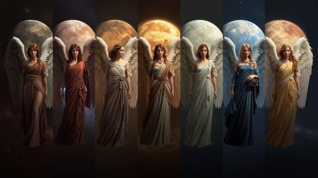 sevenAngels of seven planet