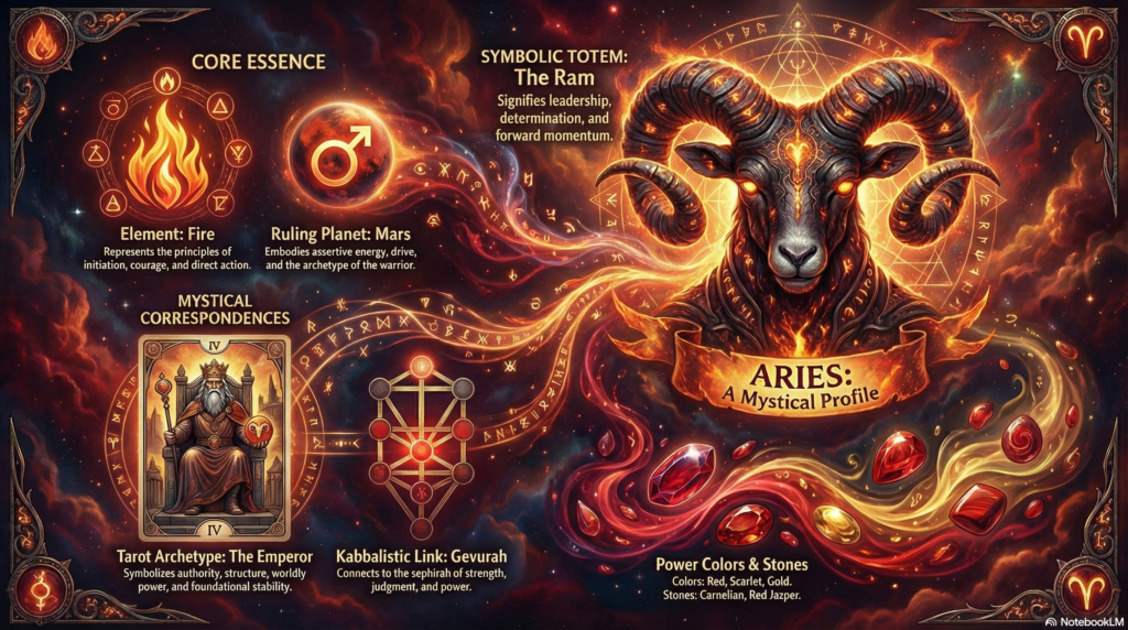 Aries: Mystical Profile and Correspondences